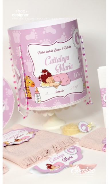 Trusou de botez brodat pentru fetite, Fetita cu chibrituri 5